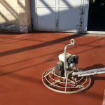 کفسازی بتن سخت صنعتی